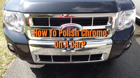 how to polish chrome on a car