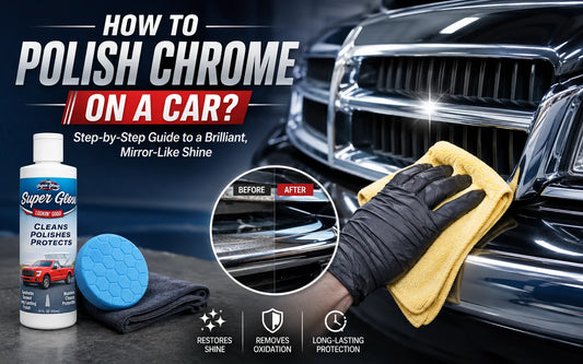 How to Polish Chrome on a Car 