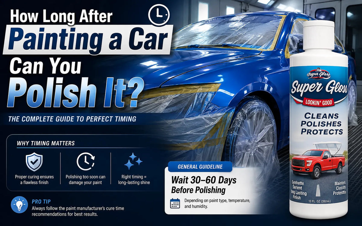 How Long After Painting a Car Can You Polish It