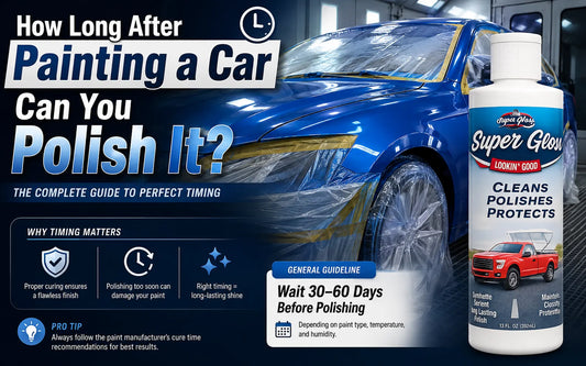 How Long After Painting a Car Can You Polish It