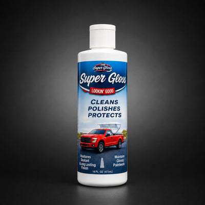 Grandpa Bosch’s Super Gloss Polish and Sealant - 16 Oz | Multi Surface All-In-One Polish and Cleaner
